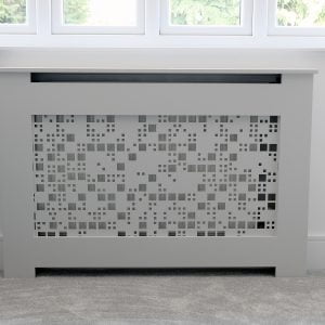 Modern Block Pattern Radiator Cover