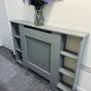 Grill Radiator Cover with side shelves