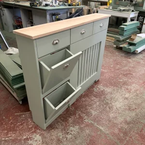 radiator cover and shoe storage