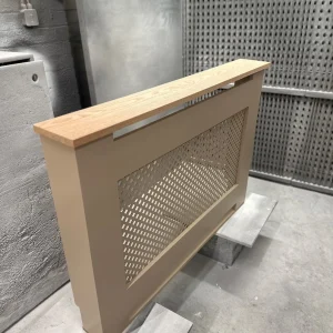 Jitney Diamond Grill Radiator Shield with Oak Top