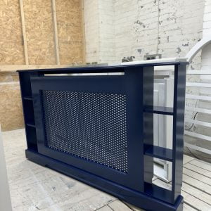 Grill Radiator Cover with side shelves