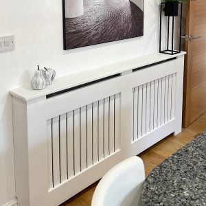 Vertical Slat Radiator Cover