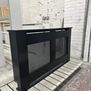 Sleek Black Diamond Grill Heating Enclosure