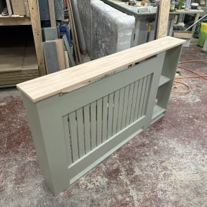 Radiator Cover with Solid Oak Top