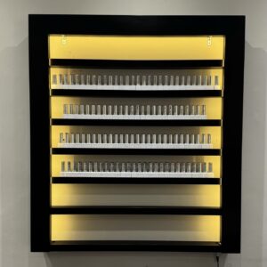 LED-Lit Floating Nail Polish Display Unit