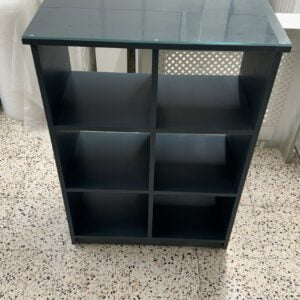 Kallax unit, high quality made, glass top 70 x 100 x 35