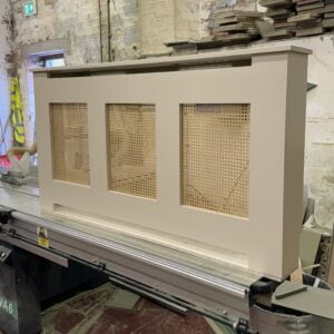 Bespoke Rattan Radiator Cover - Handcrafted Luxury